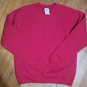 Hanes Vibrant Red Crewneck Sweater
